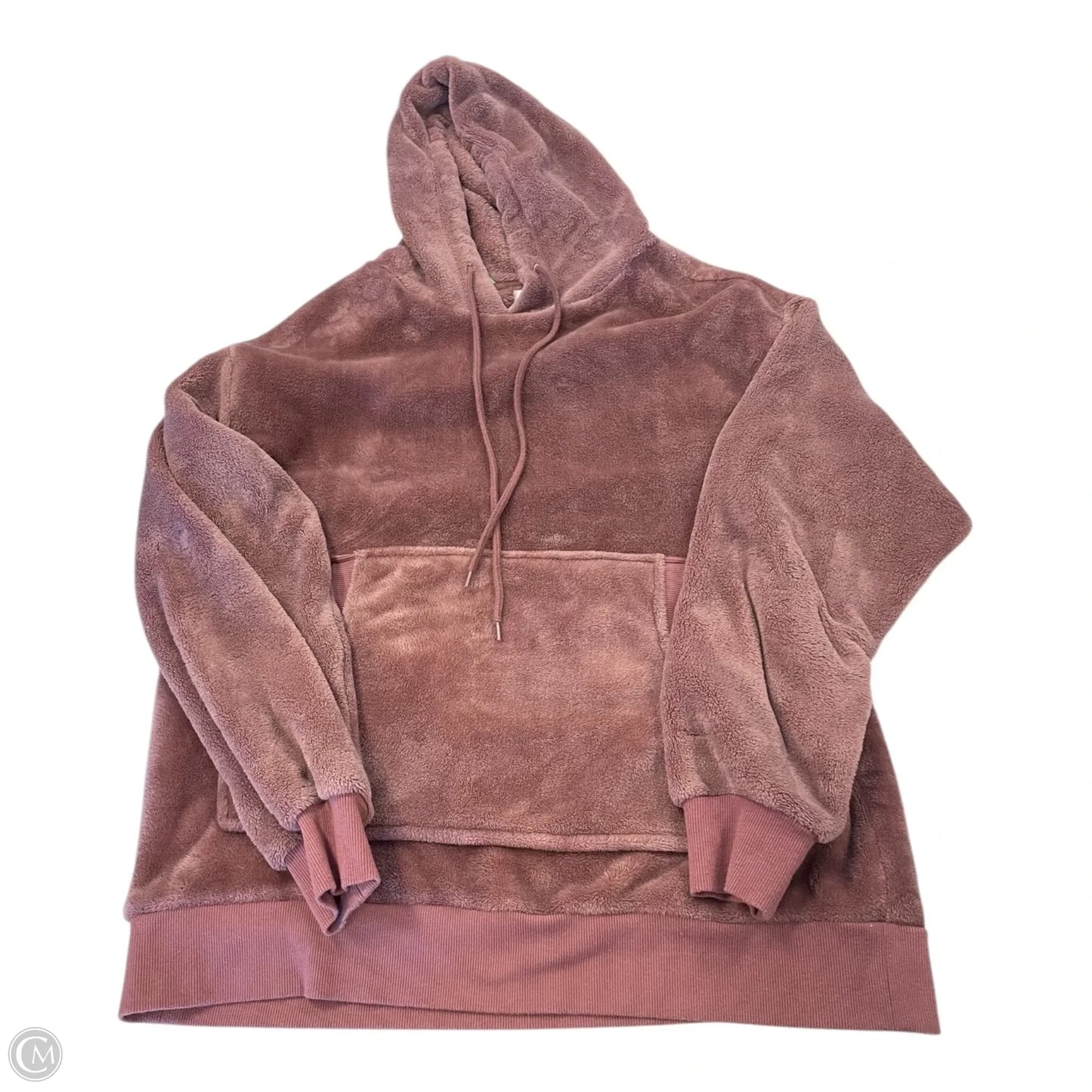 Sweatshirt Hoodie By Colsie In Pink, Size: M