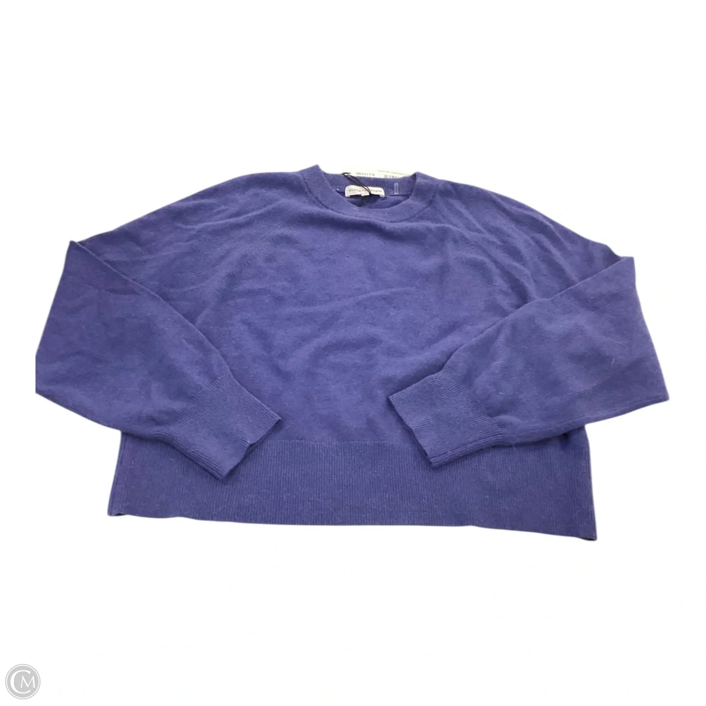 Sweater By White And Warren In Purple, Size: M