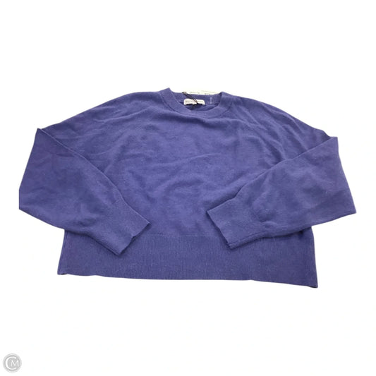 Sweater By White And Warren In Purple, Size: M