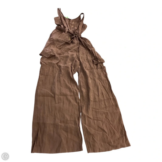 Jumpsuit By Abercrombie And Fitch In Brown, Size: Xl