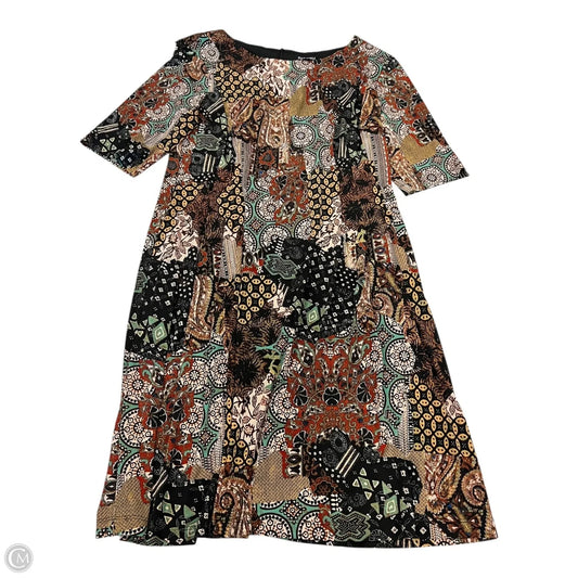 Dress Casual Short By Roz And Ali In Brown, Size: 14