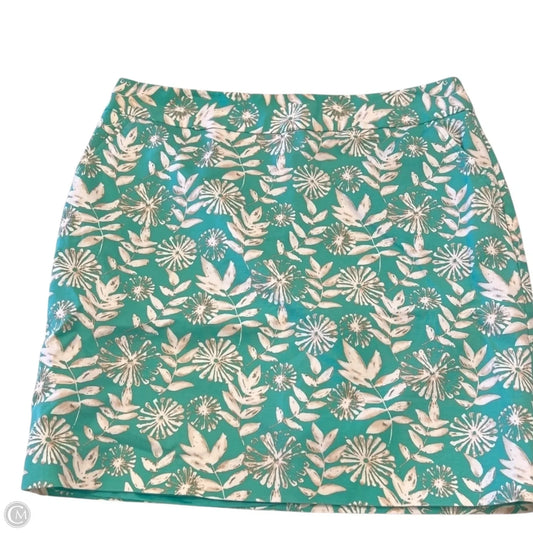 Skirt Mini & Short By Rafaella In Green, Size: 14