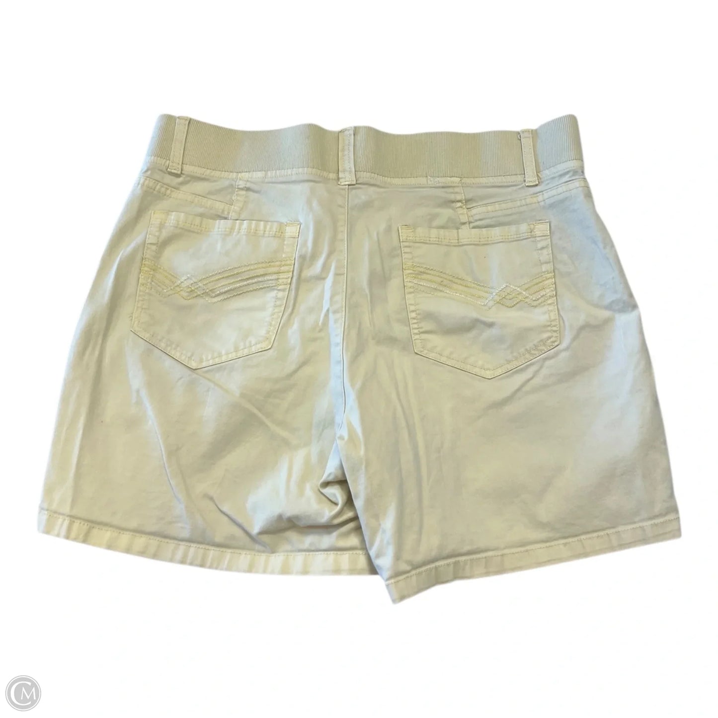 Shorts By Gloria Vanderbilt In Yellow, Size: 10