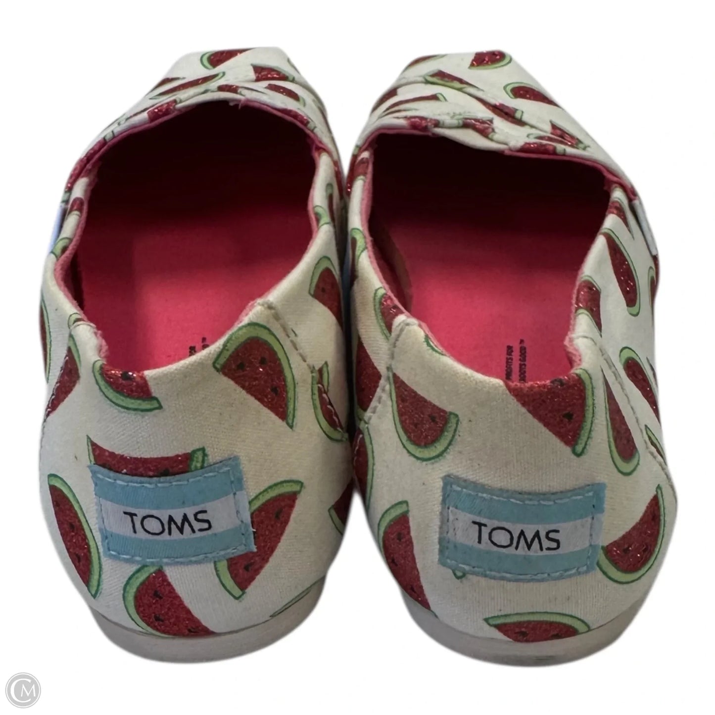 Shoes Flats By Toms In Pink, Size: 6.5