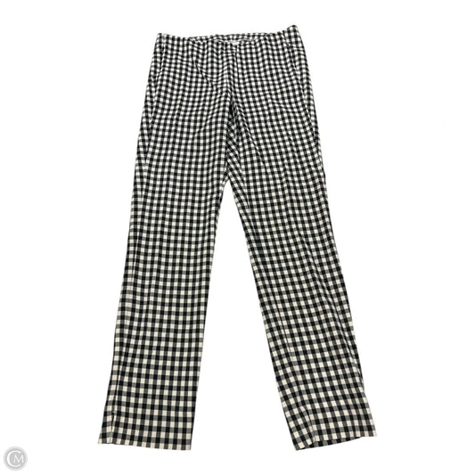 Pants Cropped By J. Jill In Checkered Pattern, Size: 10