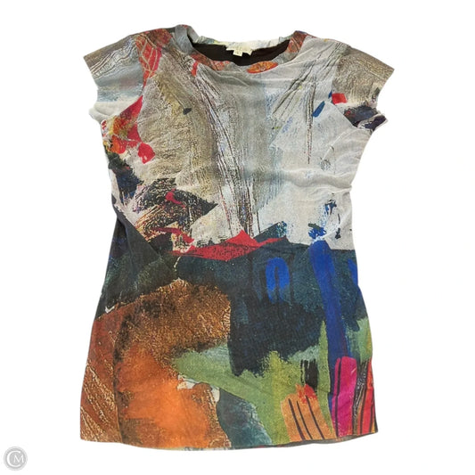 Top Short Sleeve By Clothes Mentor In Multi-colored, Size: L