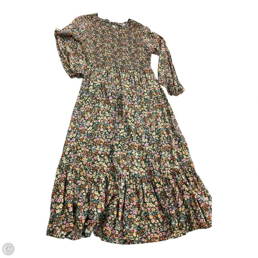 Dress Casual Maxi By Old Navy In Floral Print, Size: M
