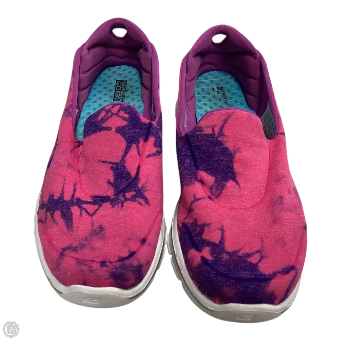 Shoes Athletic By Skechers In Pink & Purple, Size: 6