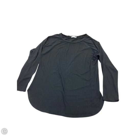 Top Long Sleeve By Clothes Mentor In Black, Size: L