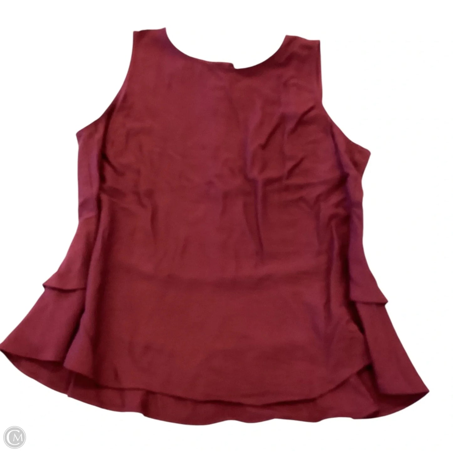 Blouse Sleeveless By Loft In Purple, Size: S