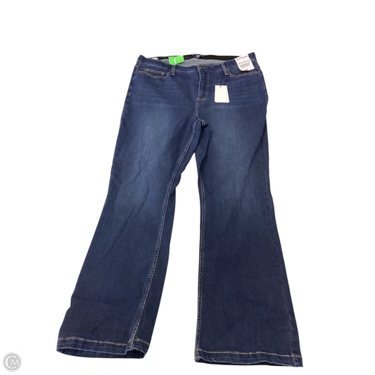 Jeans Boot Cut By Calvin Klein In Blue, Size: 18