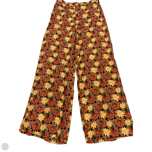 Pants Lounge By Topshop In Floral Print, Size: 6