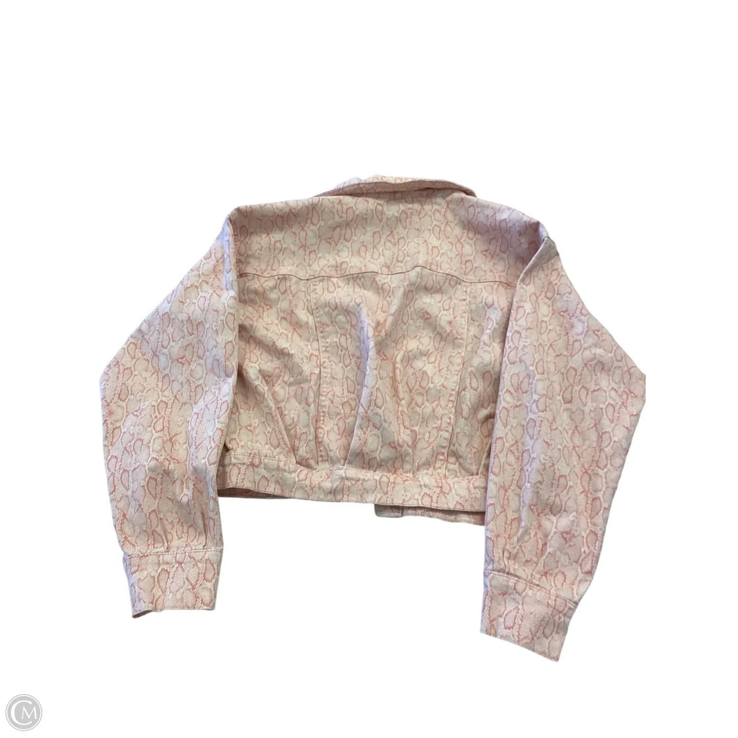 Jacket Denim By Inc In Orange, Size: S