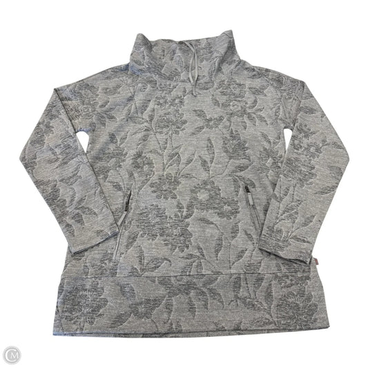 Top Long Sleeve By Talbots In Grey, Size: Xs