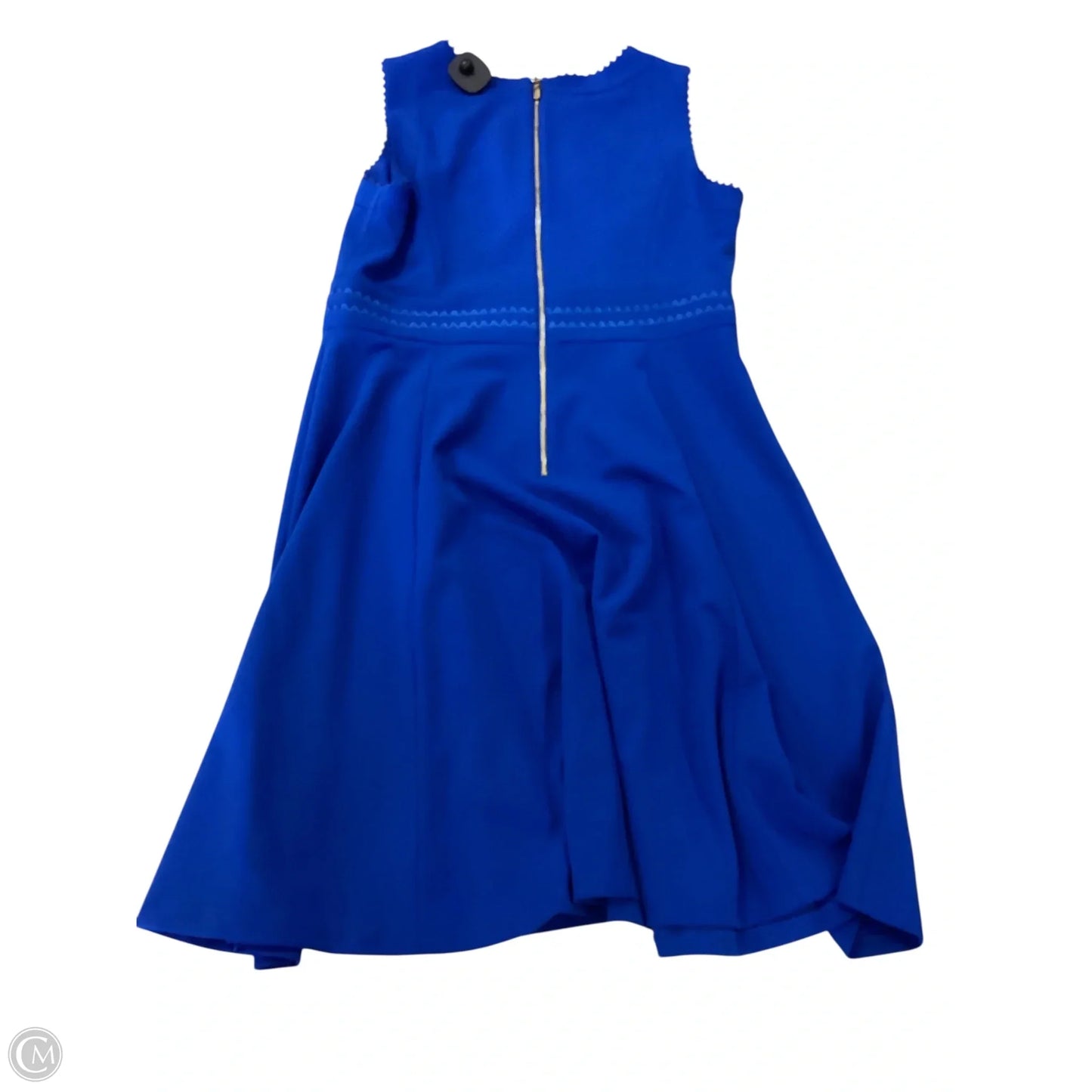 Dress Casual Short By Calvin Klein In Blue, Size: 12