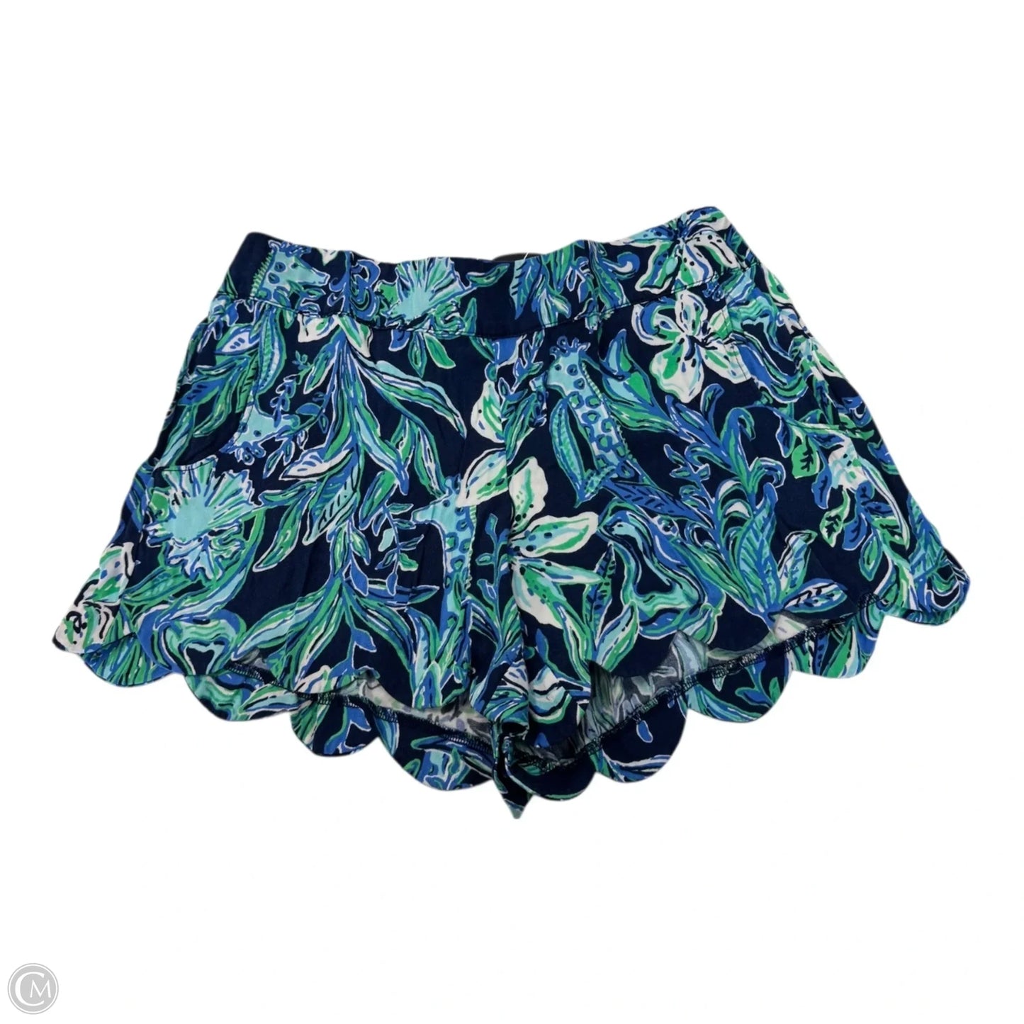 Shorts Designer By Lilly Pulitzer In Blue, Size: M