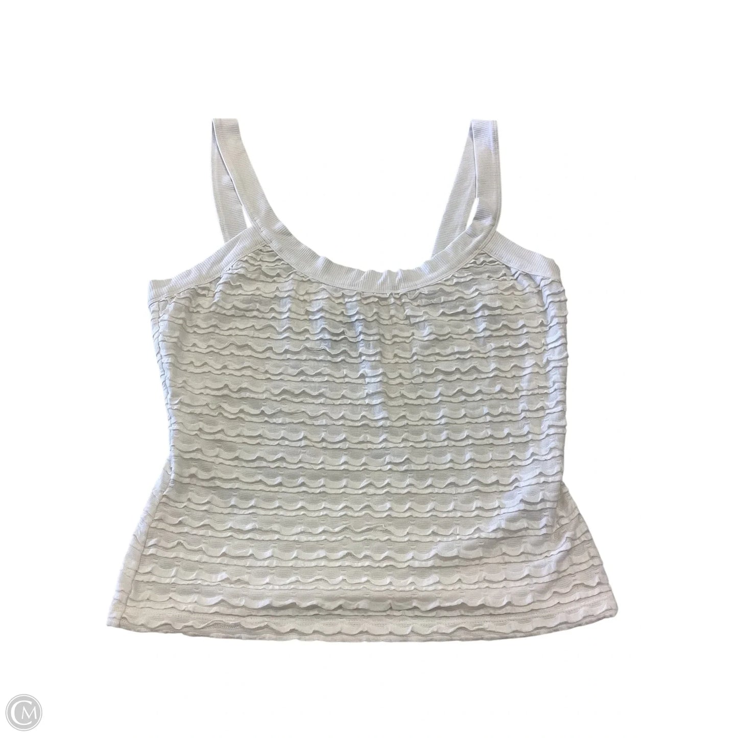 Top Sleeveless By Anthropologie In Cream, Size: L