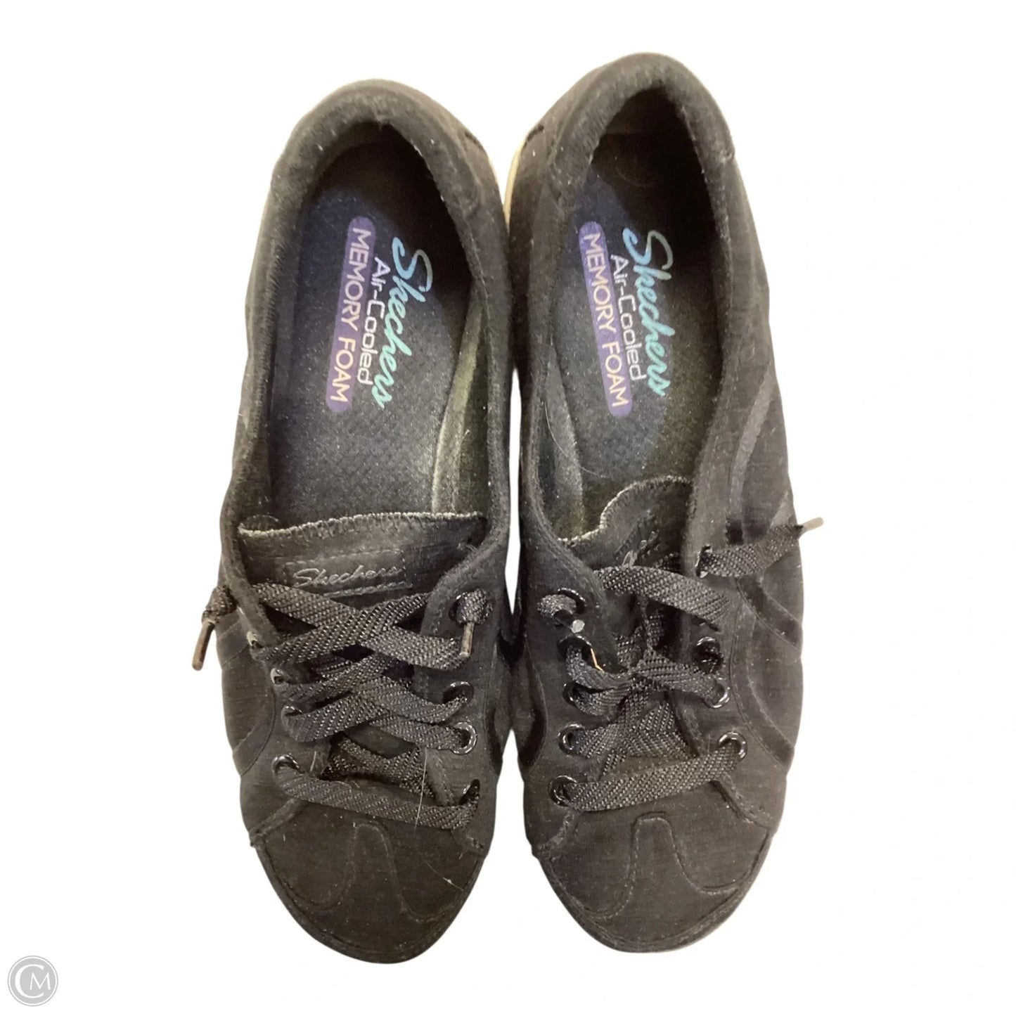 Shoes Athletic By Skechers In Black, Size: 8.5