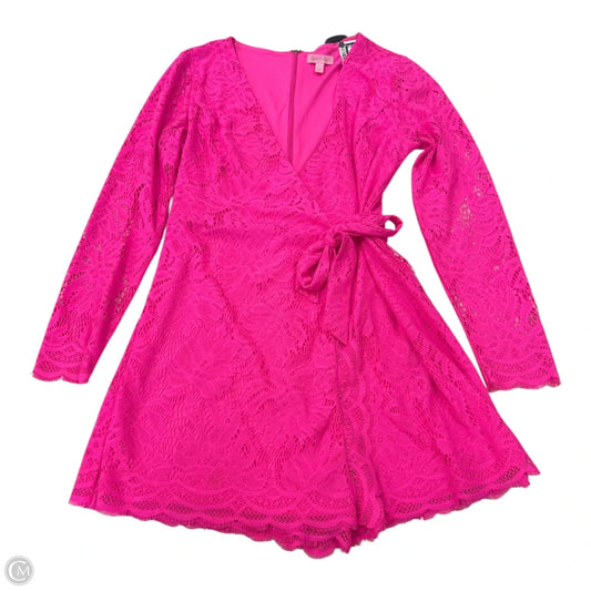 Shortalls Designer By Lilly Pulitzer In Pink, Size: L