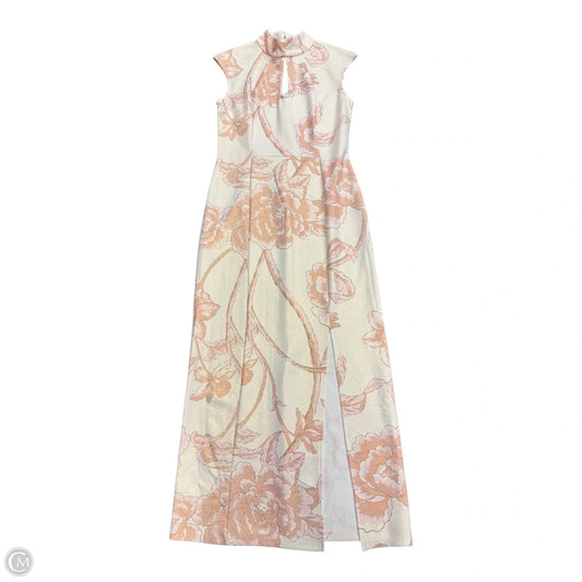 Dress Casual Maxi By En Focus In Floral Print, Size: 8