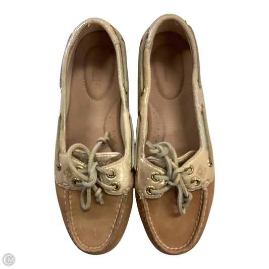 Shoes Flats By Sperry In Tan, Size: 5.5