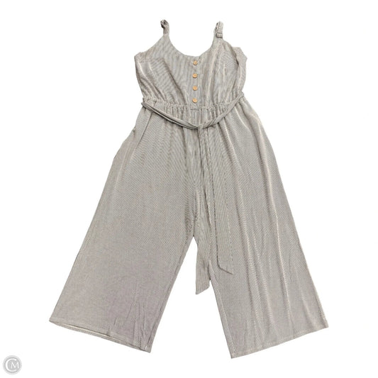 Jumpsuit By Lane Bryant In Striped Pattern, Size: 18