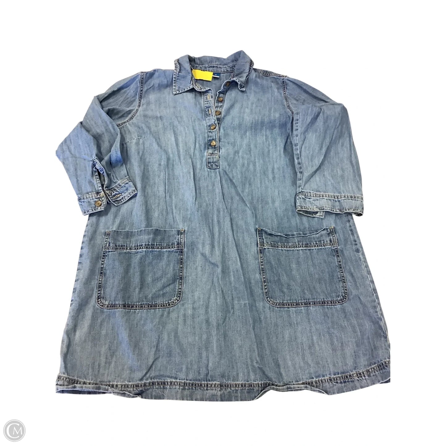 Dress Casual Short By Old Navy In Blue, Size: Xl