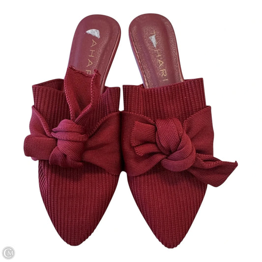 Sandals Flats By Tahari In Red, Size: 6