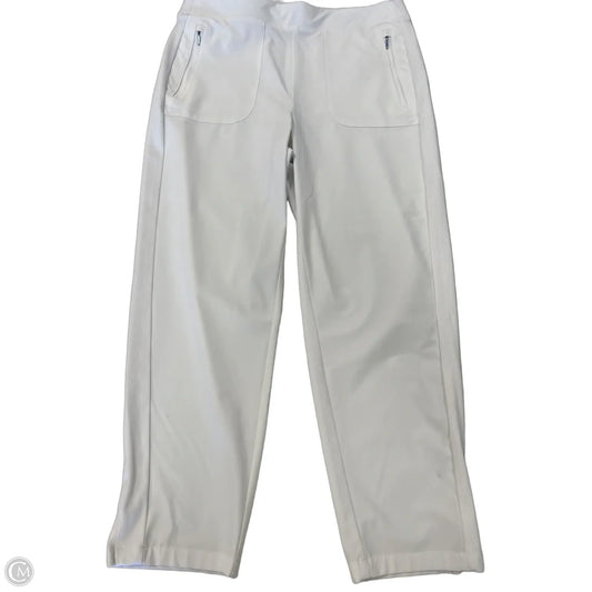 Pants Cropped By Chicos In White, Size: M