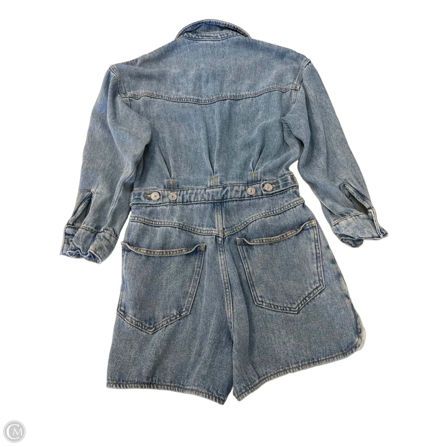 Skort By 7 For All Mankind In Blue, Size: Xs