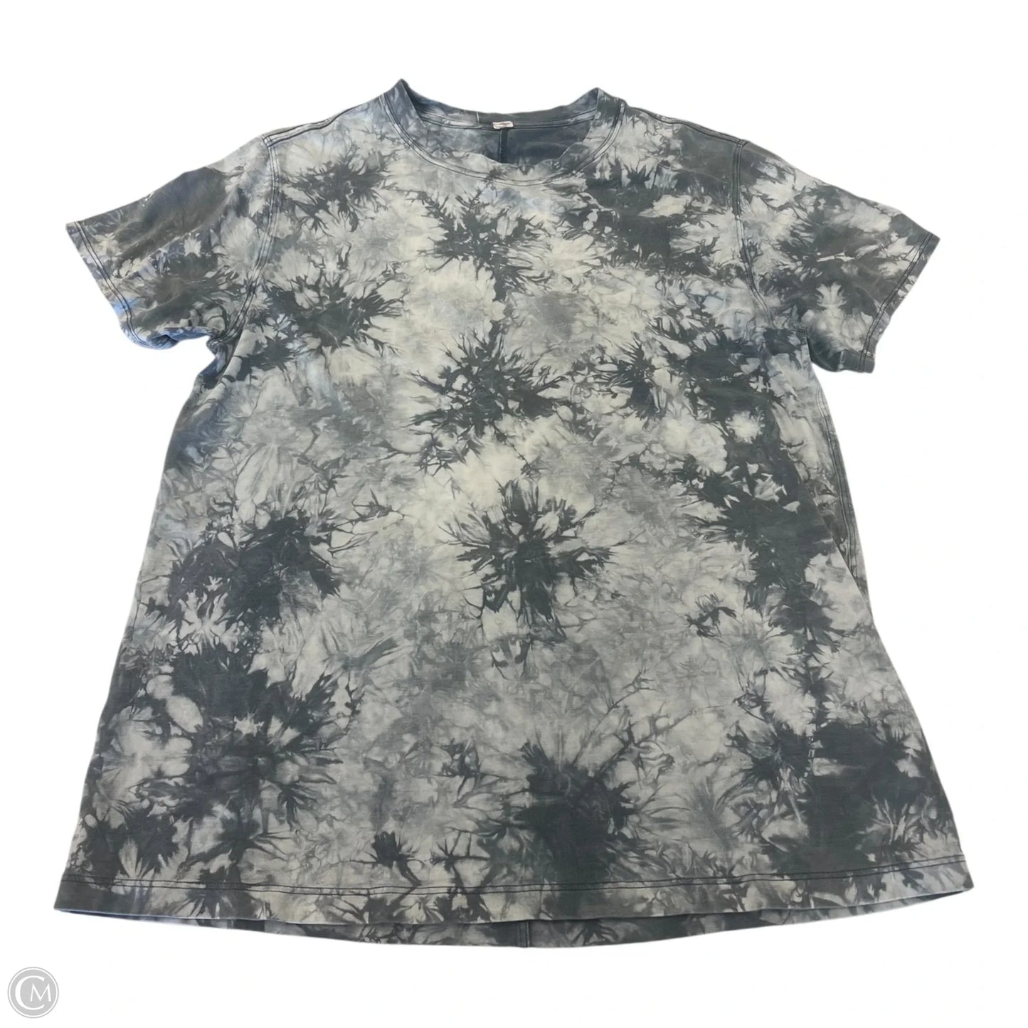 Top Short Sleeve By Lululemon In Grey, Size: 4