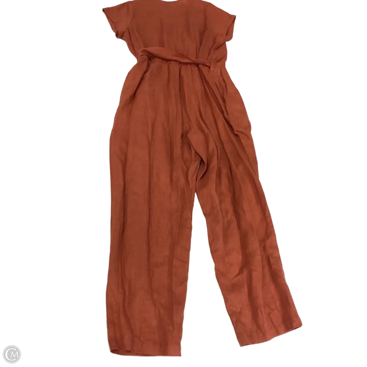 Jumpsuit By Clothes Mentor In Bronze, Size: L