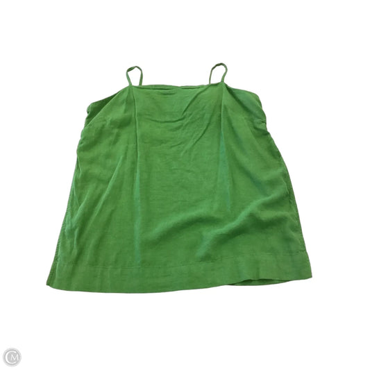 Top Sleeveless By Free People In Green, Size: M