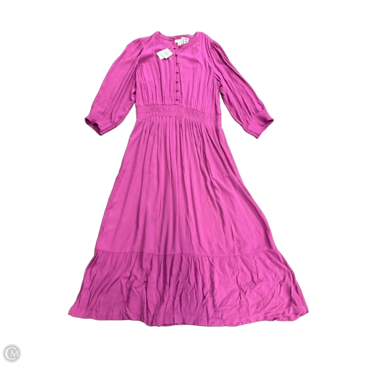 Dress Casual Maxi By J. Jill In Purple, Size: Lp