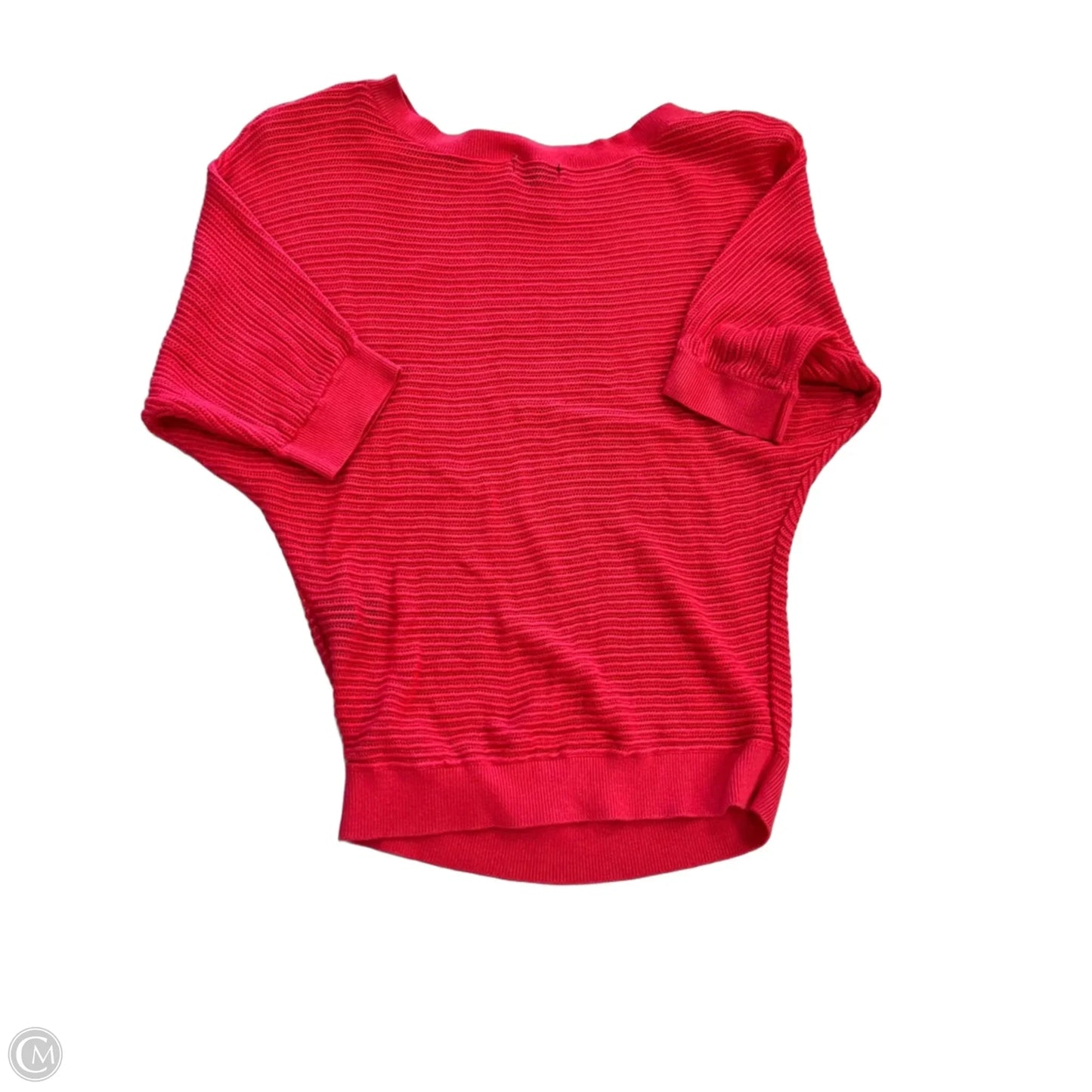 Top Short Sleeve By Express In Coral, Size: Xs