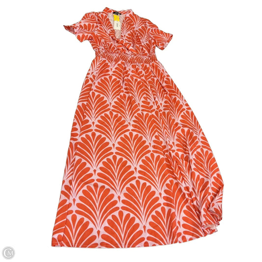 Dress Casual Maxi By Clothes Mentor In Orange, Size: M