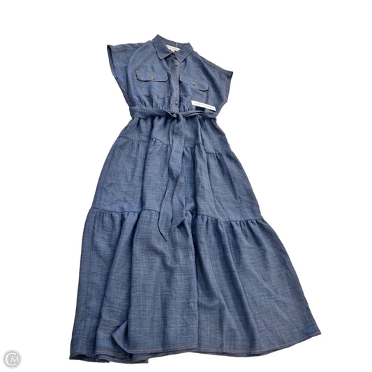 Dress Casual Maxi By Emma And Michele In Blue, Size: S