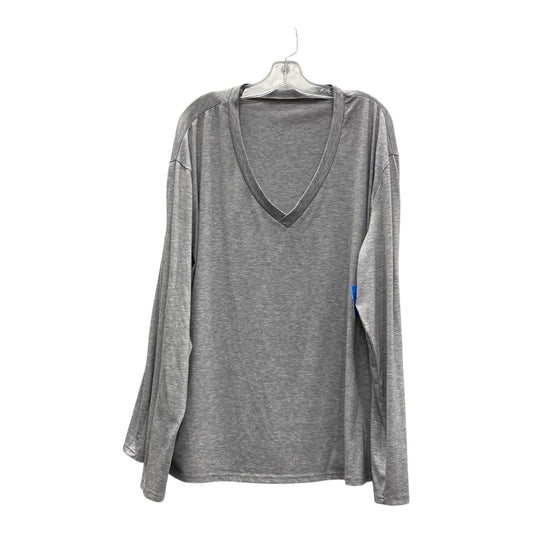 Top Ls By Cme In Grey, Size:4X