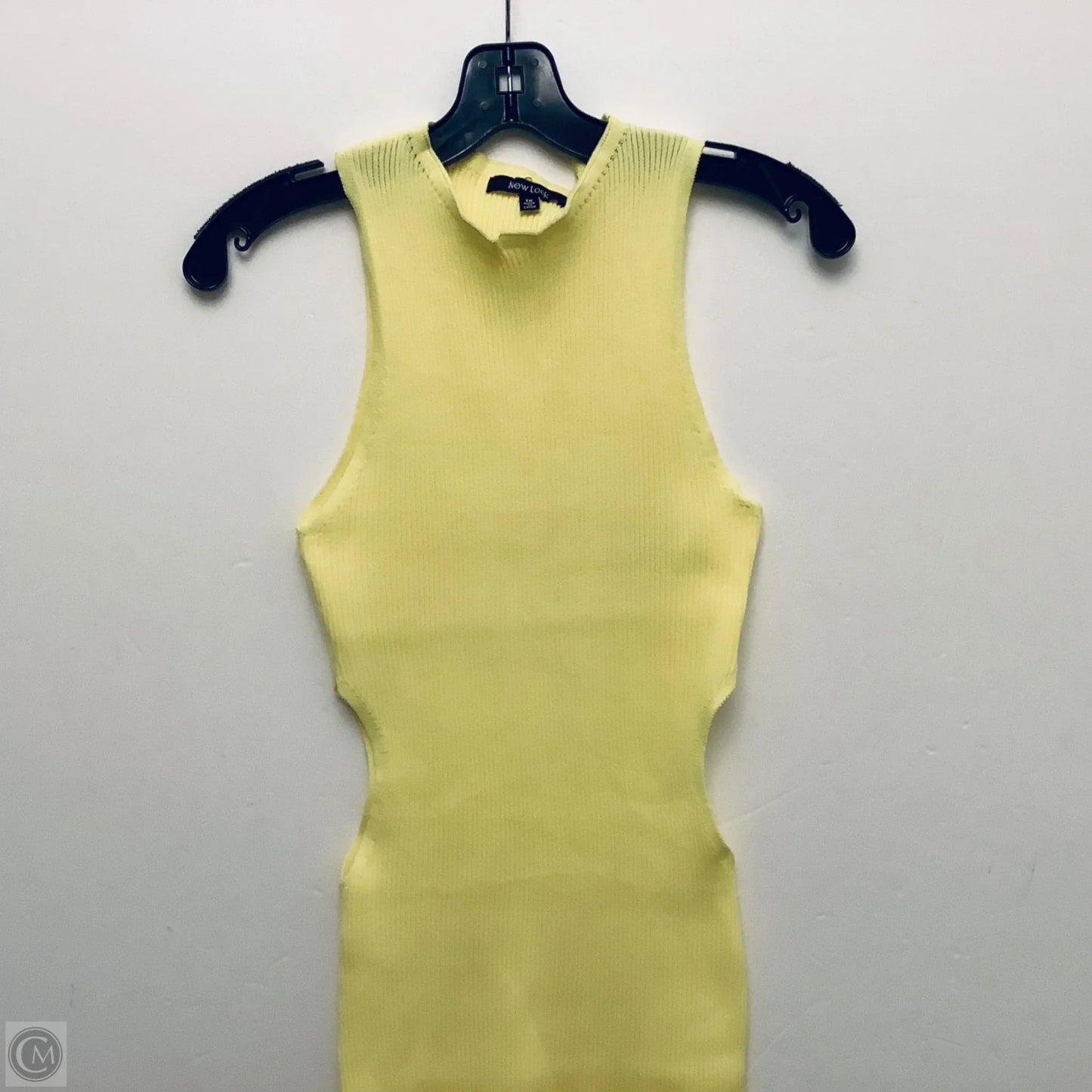 Dress Casual Midi By New Look In Yellow, Size: 1x