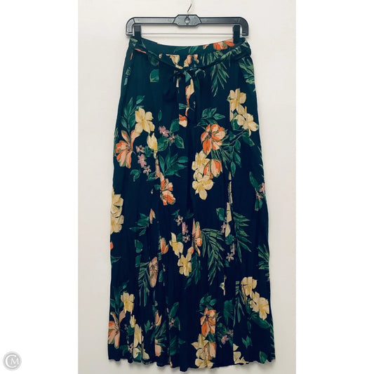Skirt Maxi By Clothes Mentor In Floral Print, Size: L