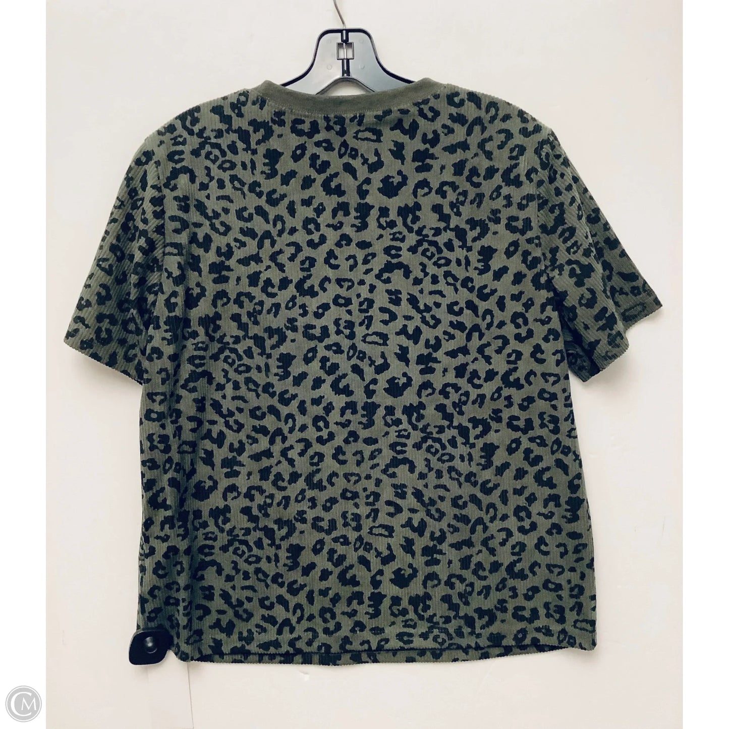 Top Short Sleeve By Clothes Mentor In Green, Size: L