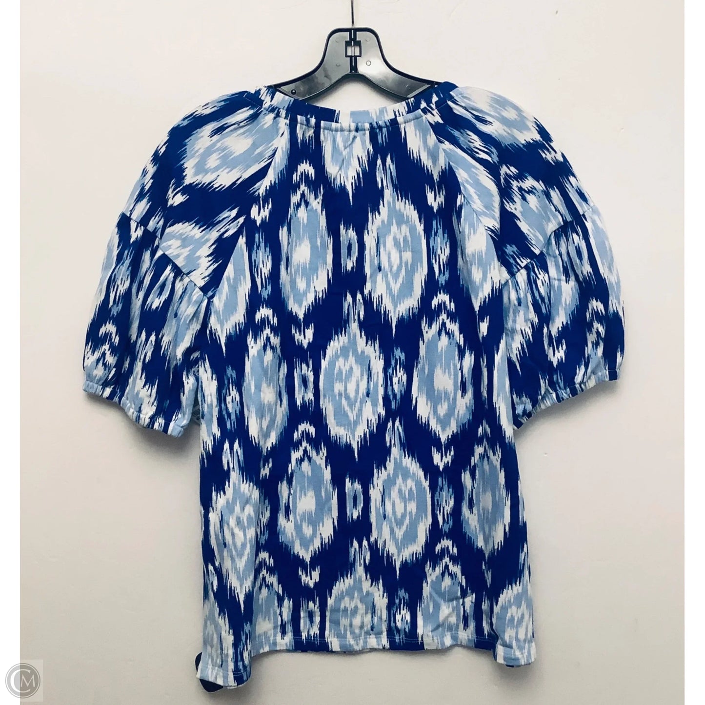 Top Short Sleeve By Crown And Ivy In Blue, Size: L