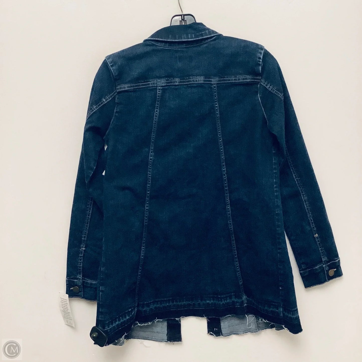 Jacket Denim By Logo In Blue Denim, Size: Xs