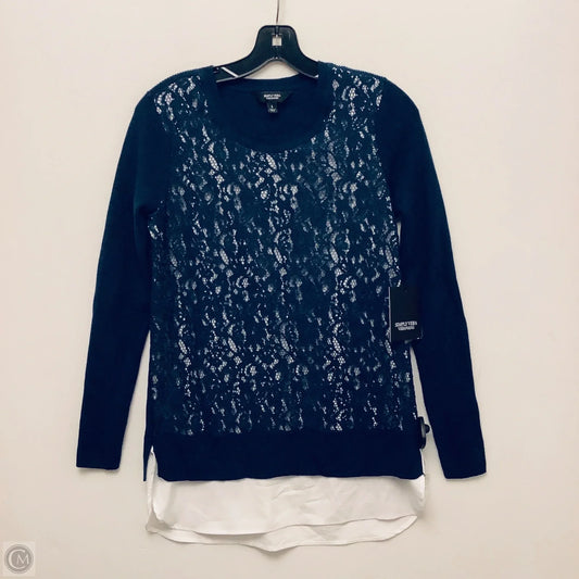 Sweater By Simply Vera In Blue, Size: S