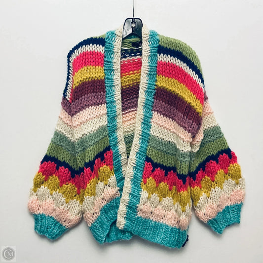 Sweater Cardigan By Debut In Multi-colored, Size: S