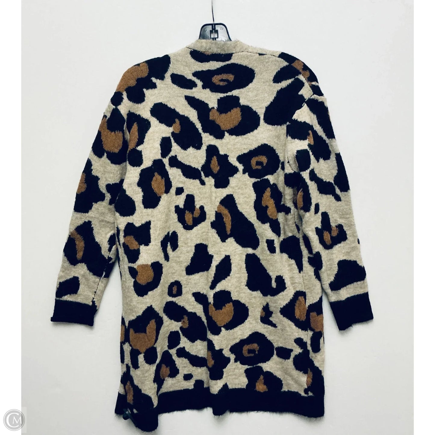 Cardigan By Entro In Animal Print, Size: S