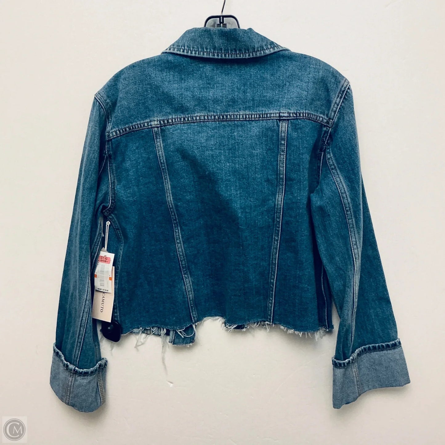 Jacket Denim By Vince Camuto In Blue Denim, Size: S
