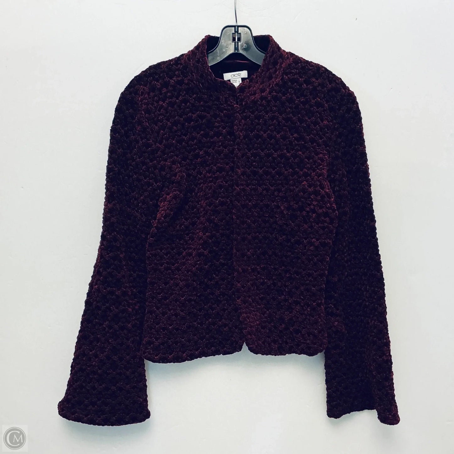 Jacket Other By Cache In Maroon, Size: L