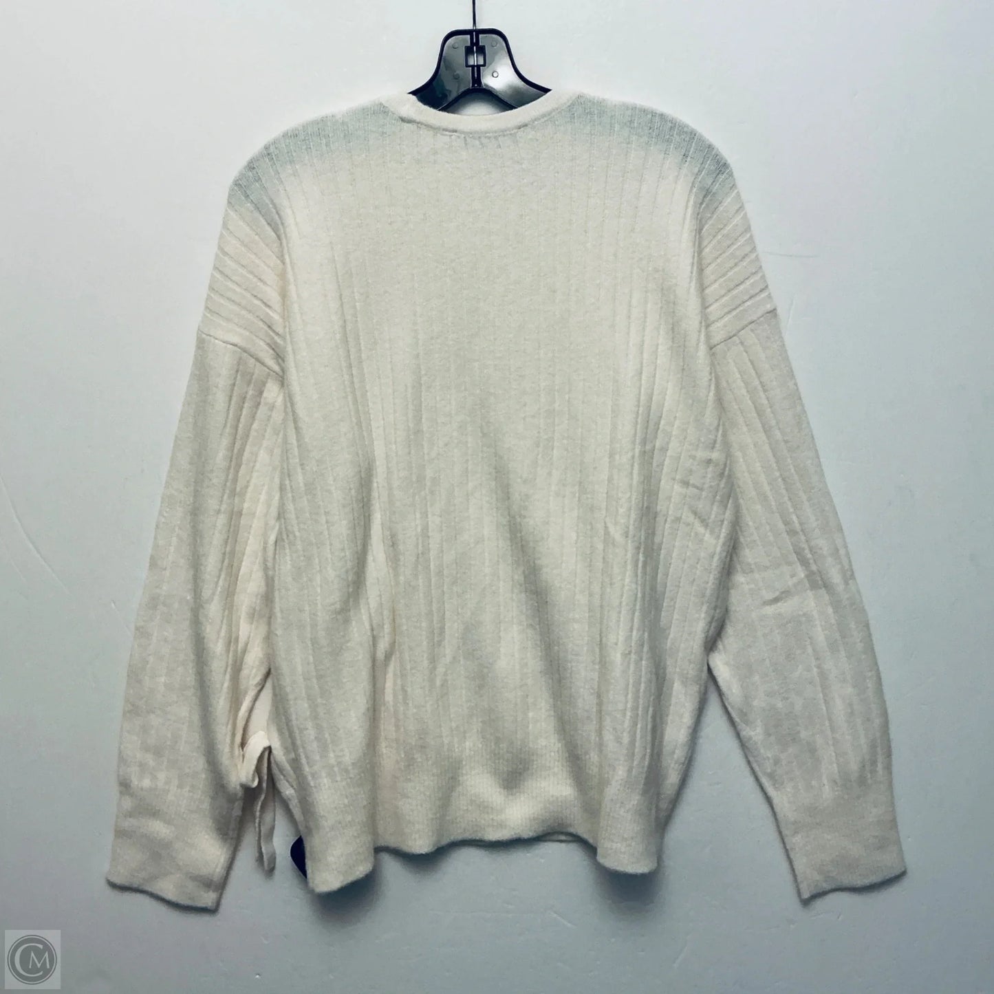 Sweater By Loft In Cream, Size: Xl
