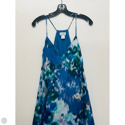 Dress Casual Maxi By Nicole Miller In Blue, Size: S